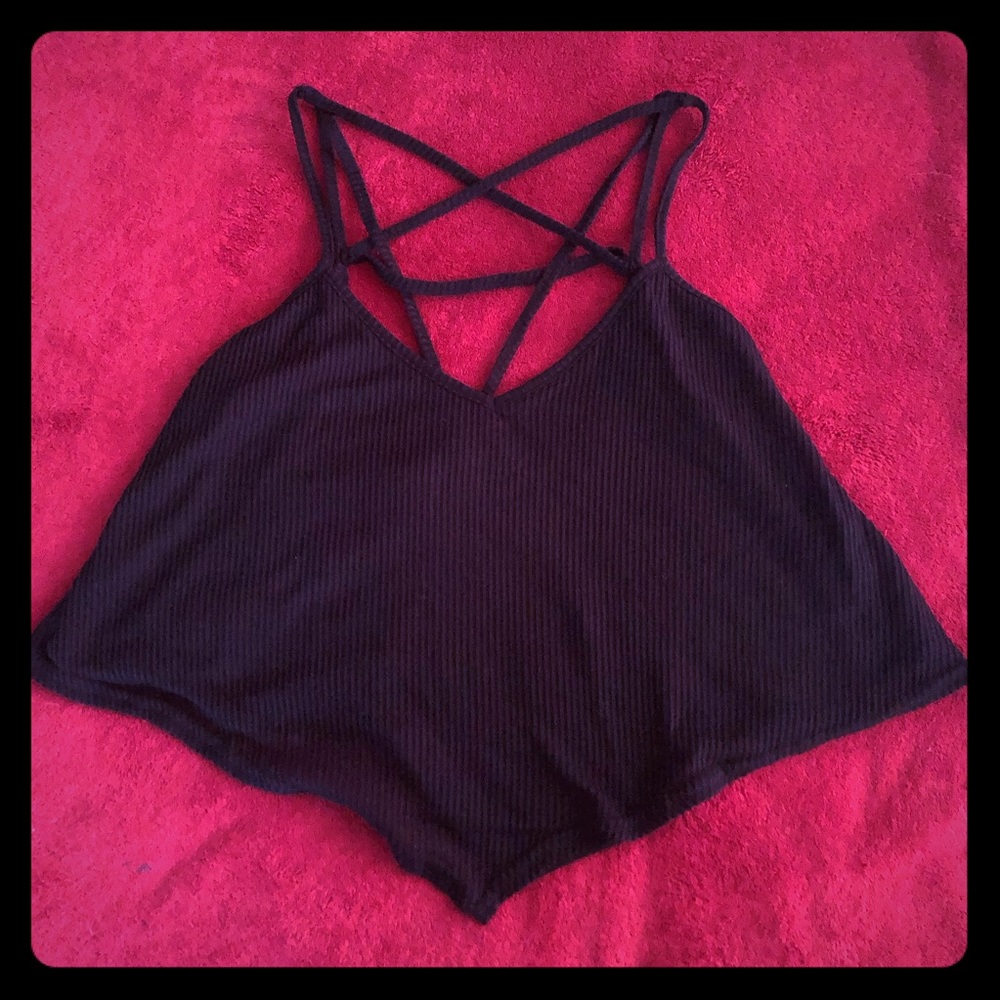 killstar pentagram crop tank top